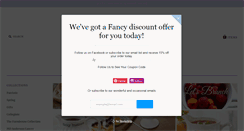 Desktop Screenshot of fancyschmancydecor.com